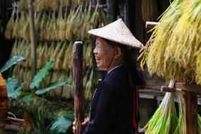 China Asia Chinese Woman Old