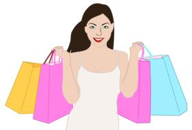 shopping woman