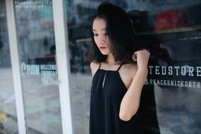 asian Girl Fashion Outdoor
