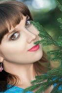 portrait of Girl Model beautiful