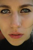 Pretty Girl Face Photoshoot
