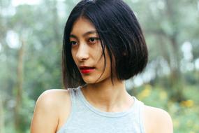 portrait of Girl Hair Face