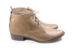 womens beige leather boots