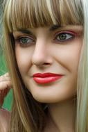 Girl Model Woman makeup