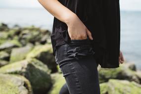 Fashion Girl jeans Hand