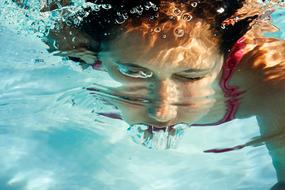 People Woman Swimming