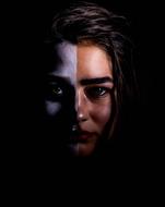 Woman Face Portrait