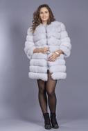 Fur Coat Model Winter