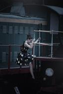 The Girl In Train Station