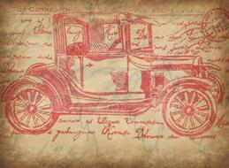 background oldtimer vintage