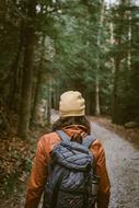 Backpack People Hiking