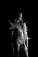 Black And White Fashion Woman