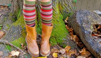Fun Socks Boots Fall