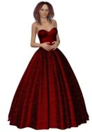 woman dress pretty female figure