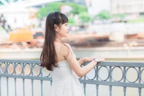 Girl White Outsight