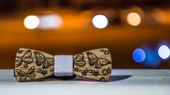 Bowtie Wooden Fashion Men&#39;S