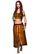 lady woman fantasy render 3d