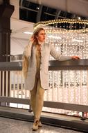 Fashion Human Model in shopping mall