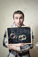 Bubble People border