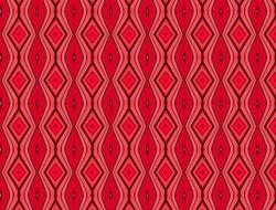 red patterns as background
