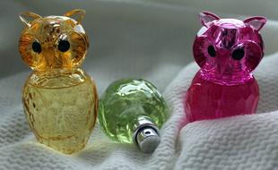Perfume Cosmetics owl glass