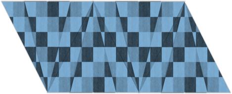 geometric blue material texture