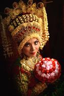 Culture Indonesia, wedding girl