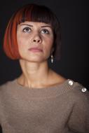 Portrait of Beauty Woman Girl