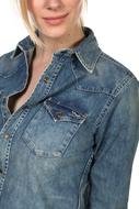Model in Fashion jeans Clothes