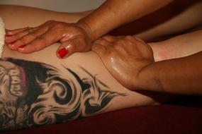 Massage Physiotherapy hands