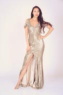 Portrait of Beautiful Womanin dress