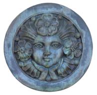 Girl Face relief stone