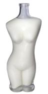 Milk Bottle Glass in shape of woman