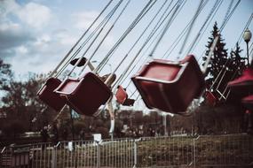 old amusement Park Attraction