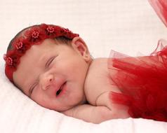 newborn Baby Smiling