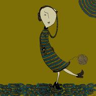 sad woman esteem doubt art esteem