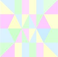 pastels geometric abstract design