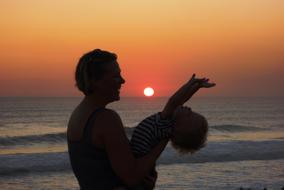 Sunset Mum Mother