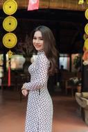 Portrait of Fashion asian model