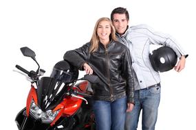 Motorcycle Bikers Woman