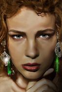 woman female young beauty portrait