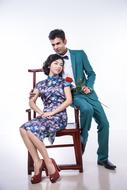 Woman Man couple photoshoot