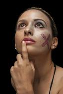 Woman Finger Model