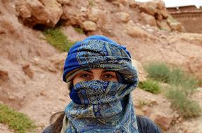 Woman Scarf Cloaked