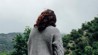 Adult Girl Mountain