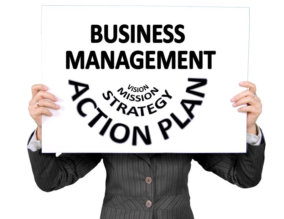Executive Businesswoman sign