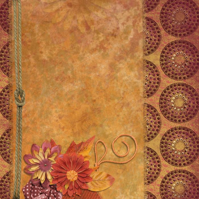 scrapbooking fall blank old background