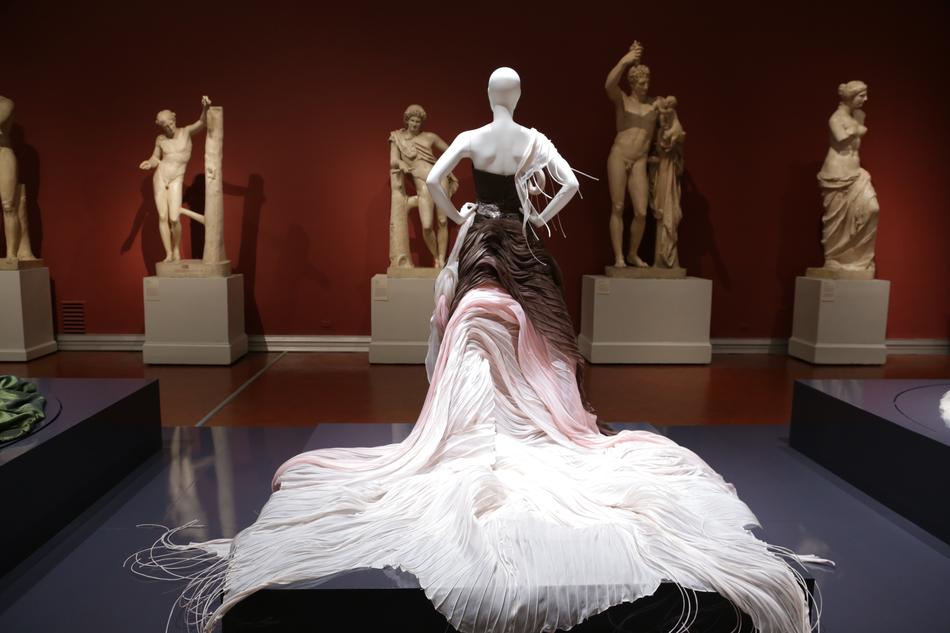 theater of mannequins in the museum