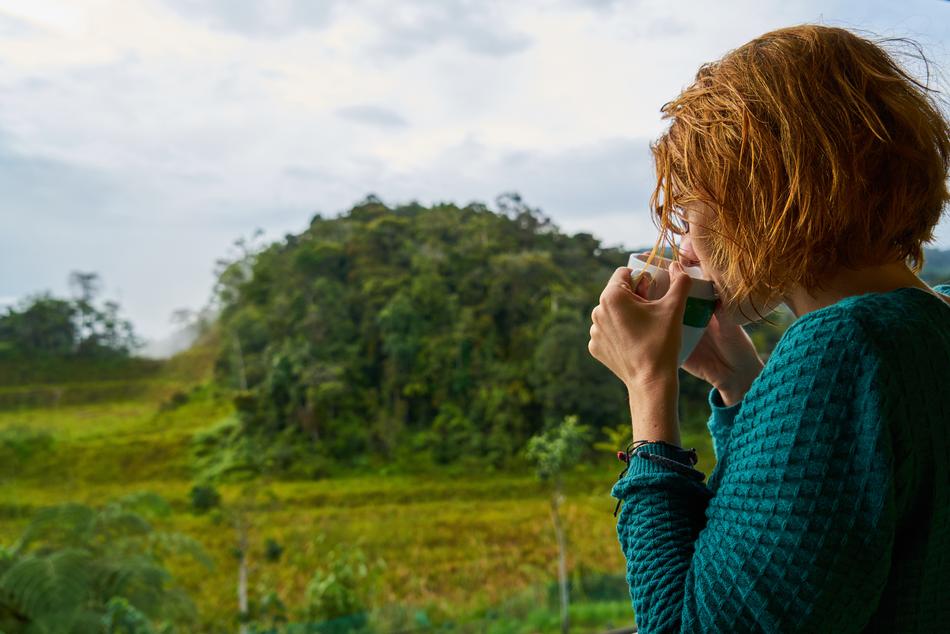 Coffee Woman Drink