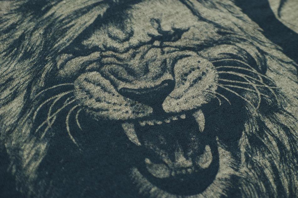 lion Al Fabric Pattern